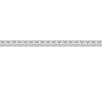 5 Carat Tennis Bracelet – Lab Grown Round Diamonds in 14K White Gold (F-G, VS2-SI1)