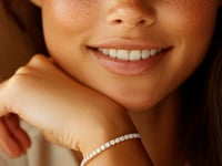 5 Carat Tennis Bracelet – Lab Grown Round Diamonds in 14K Yellow Gold (F-G, VS2-SI1)